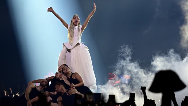 Monroe éblouit la scène de l&rsquo;Eurovision à Vienne
