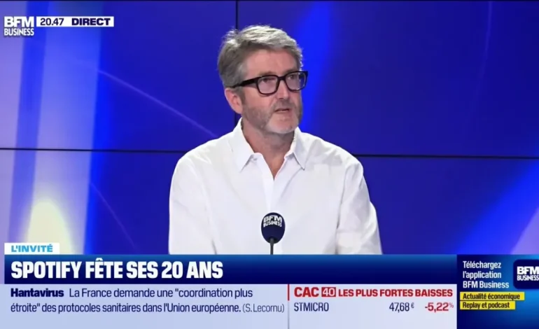 Antoine Monin discute de Spotify et de la musique IA