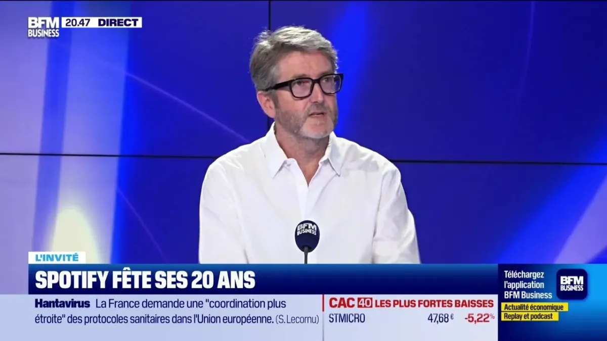 Antoine Monin discute de Spotify et de la musique IA