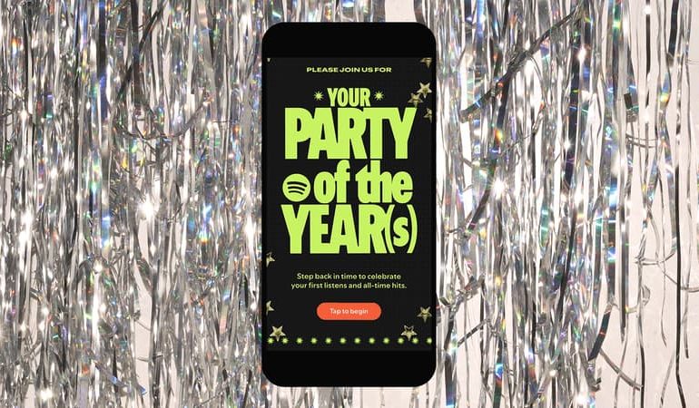 Spotify célèbre 20 ans d&rsquo;écoute musicale