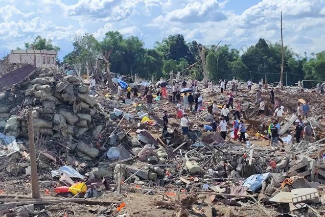 Explosions tragiques en Birmanie : des dizaines de morts et de blessés