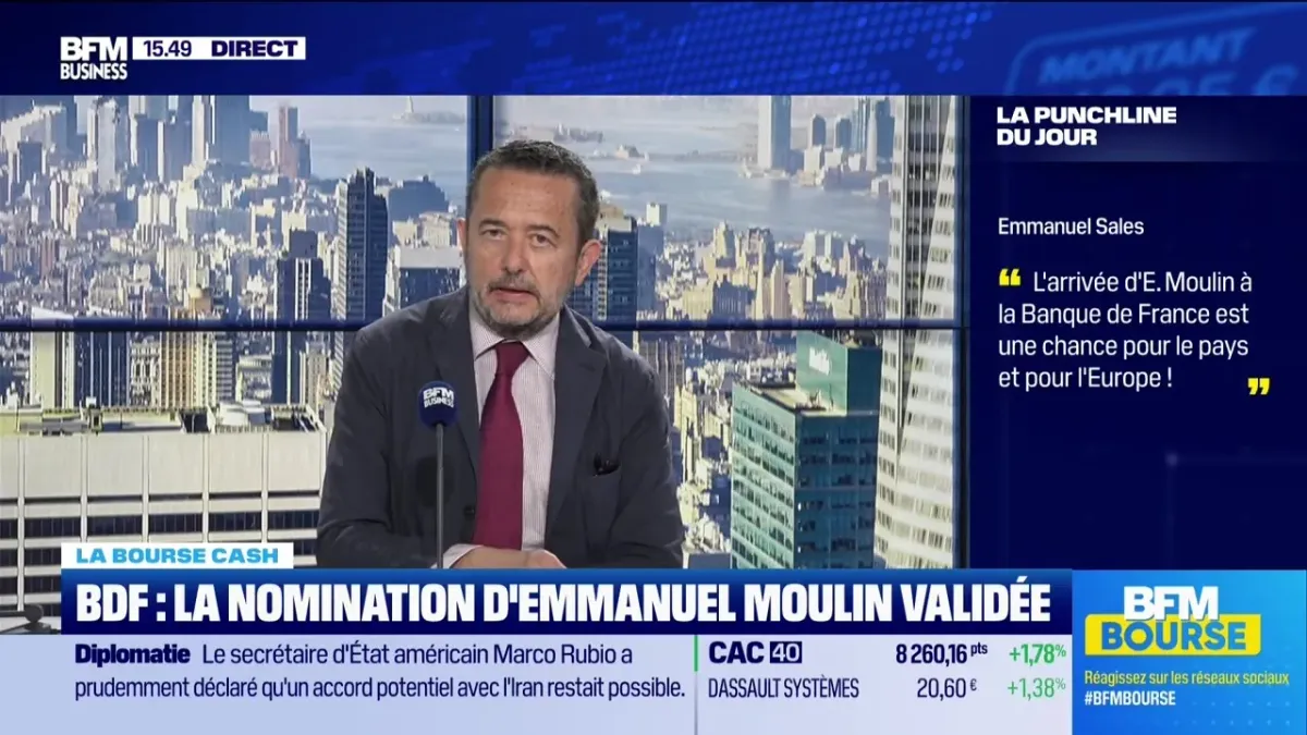 Nomination d’Emmanuel Moulin et Divergences Économiques