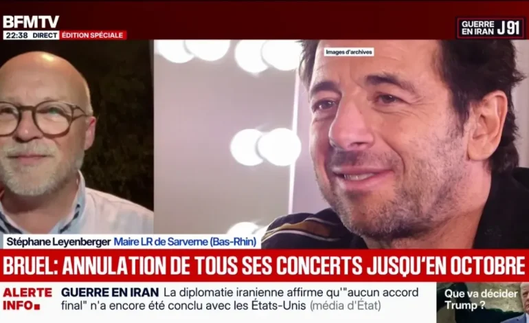 Patrick Bruel annule sa tournée estivale après des accusations