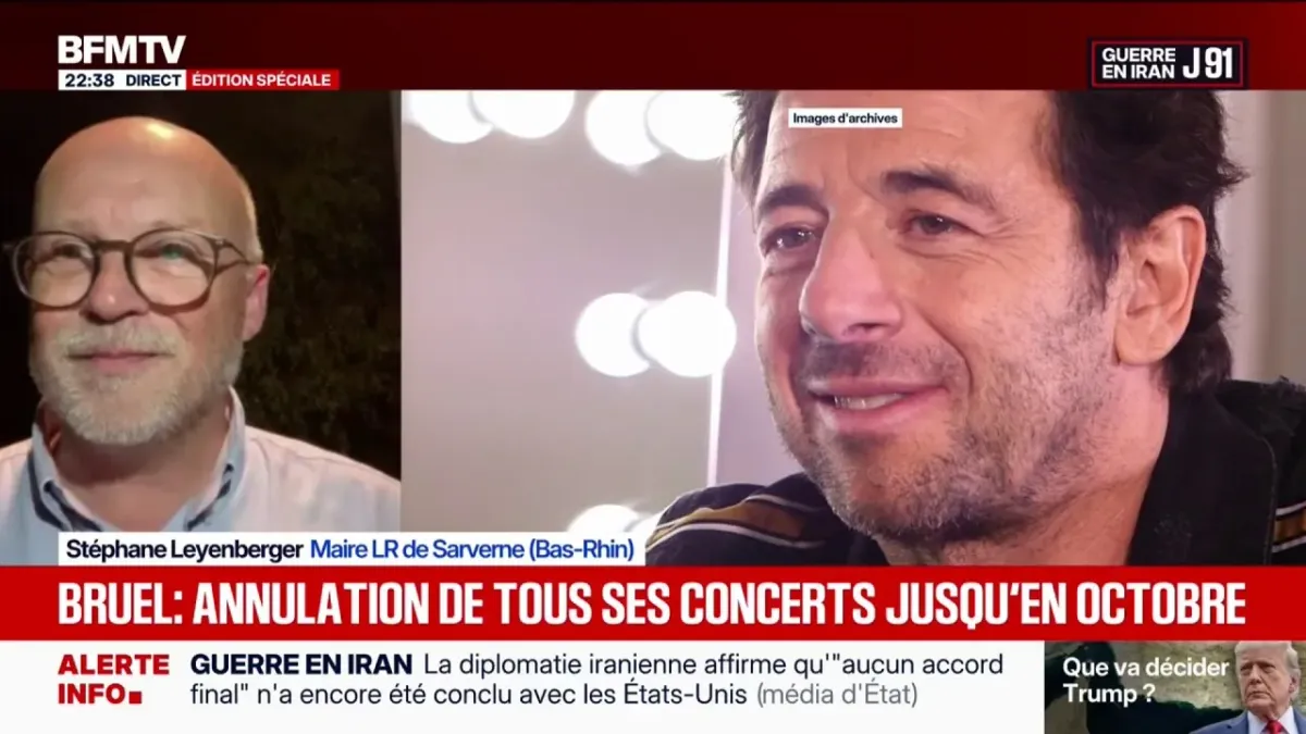 Patrick Bruel annule sa tournée estivale après des accusations