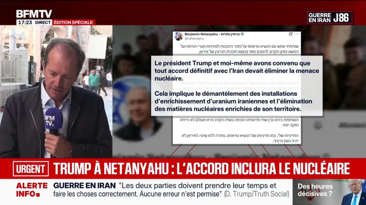 Accord de paix entre les États-Unis et l&rsquo;Iran : discussions avancées