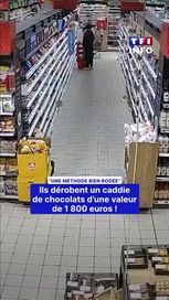 Des techniques de vol de chocolats bien établies