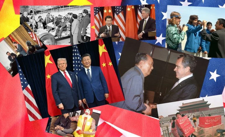 Donald Trump en visite historique à Pékin