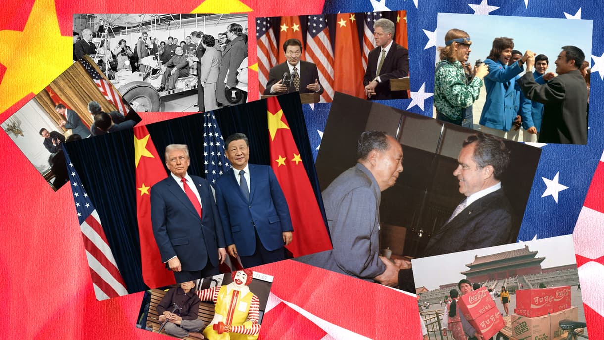 Donald Trump en visite historique à Pékin