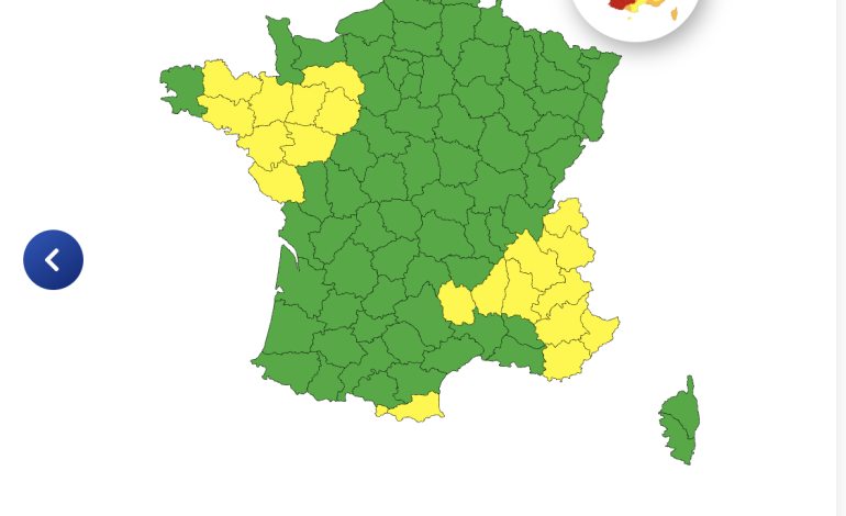 Alertes météo : vigilance pour les orages et la canicule en France