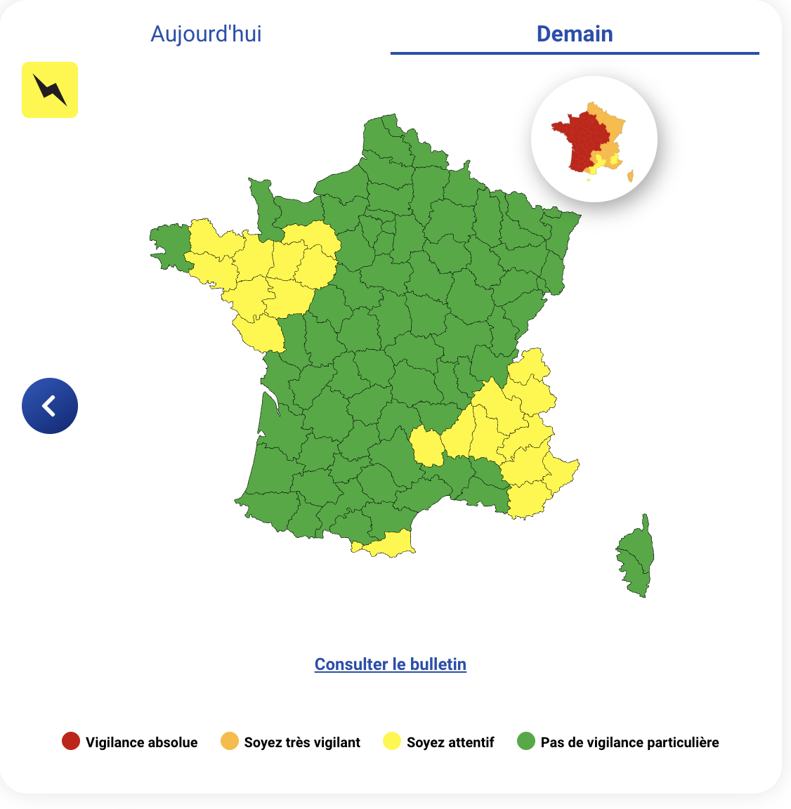 Alertes météo : vigilance pour les orages et la canicule en France