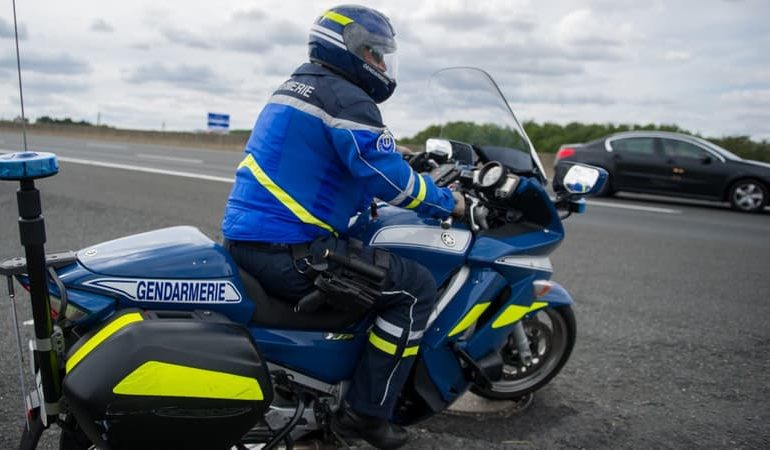 Accident impliquant un motard de la gendarmerie en marge du G7