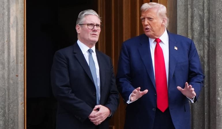 Donald Trump critique Keir Starmer et prédit sa démission