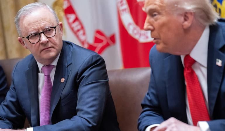 Les tensions commerciales entre les États-Unis et l&rsquo;Australie