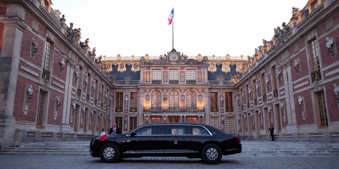 Dîner de Diplomatie entre Macron et Trump au Château de Versailles
