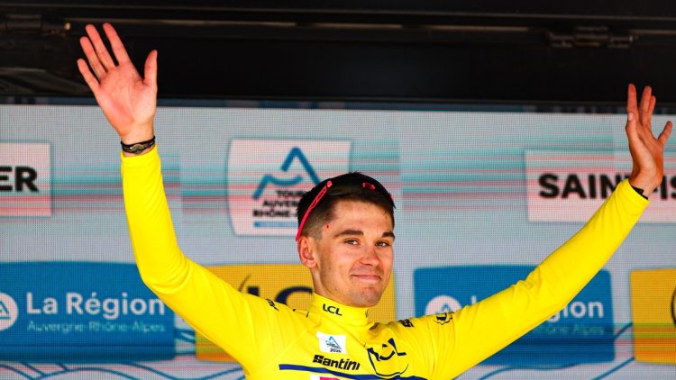 Alex Baudin reste en tête après la 5e étape du Tour Auvergne-Rhône-Alpes