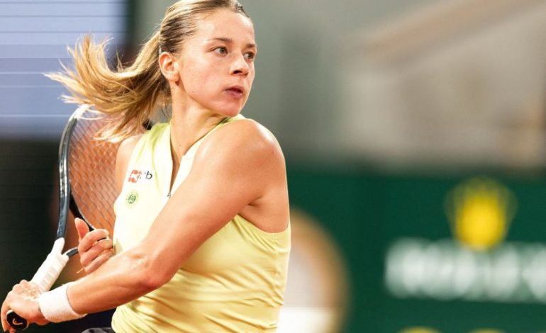 Maja Chwalinska en Finale de Roland-Garros