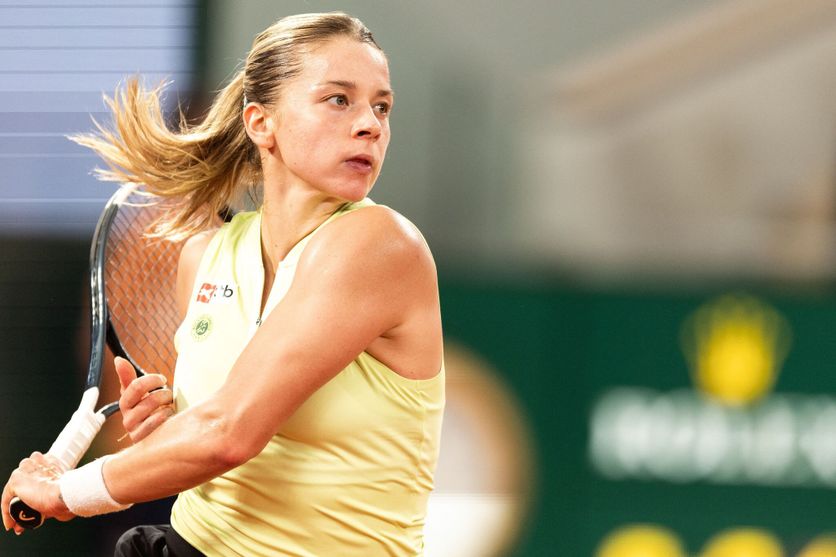 Maja Chwalinska en Finale de Roland-Garros