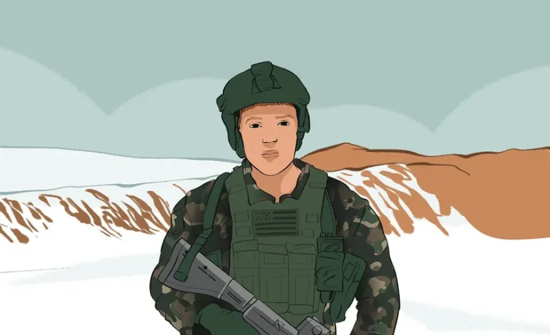 La vie d&rsquo;un coursier engagé dans la guerre en Ukraine