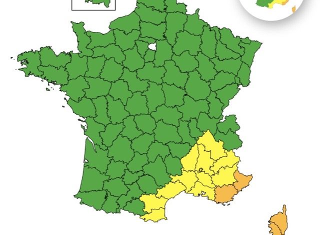 Vigilance Canicule dans le Sud-Est de la France