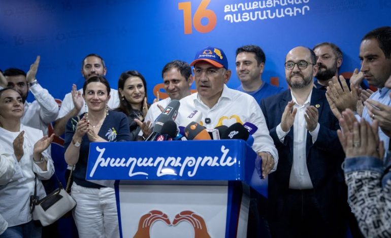 Nikol Pachinian remporte les législatives en Arménie