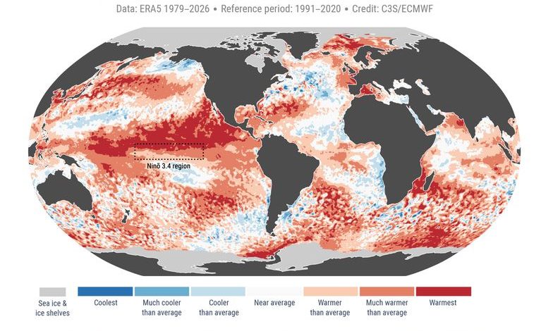 Mai 2026 : un mois de chaleur record selon Copernicus