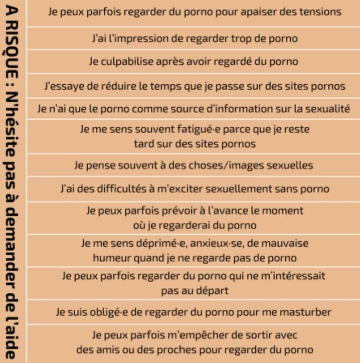 Conséquences et évaluation de la consommation de pornographie