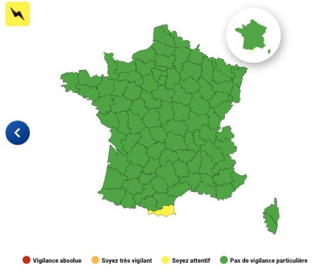 Alerte Météo en France : Risques d&rsquo;Orages