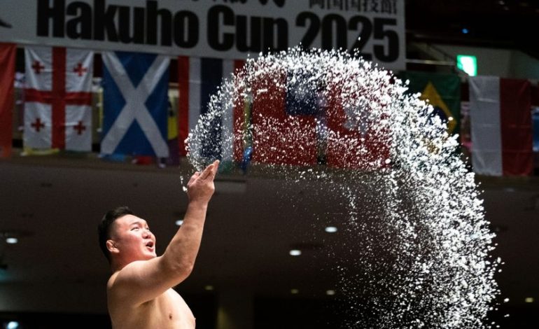 Le retour du sumo à Paris après plus de trente ans