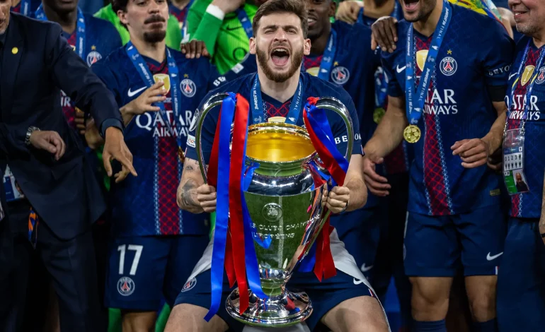 Paris Saint-Germain célèbre son deuxième titre consécutif en Ligue des champions