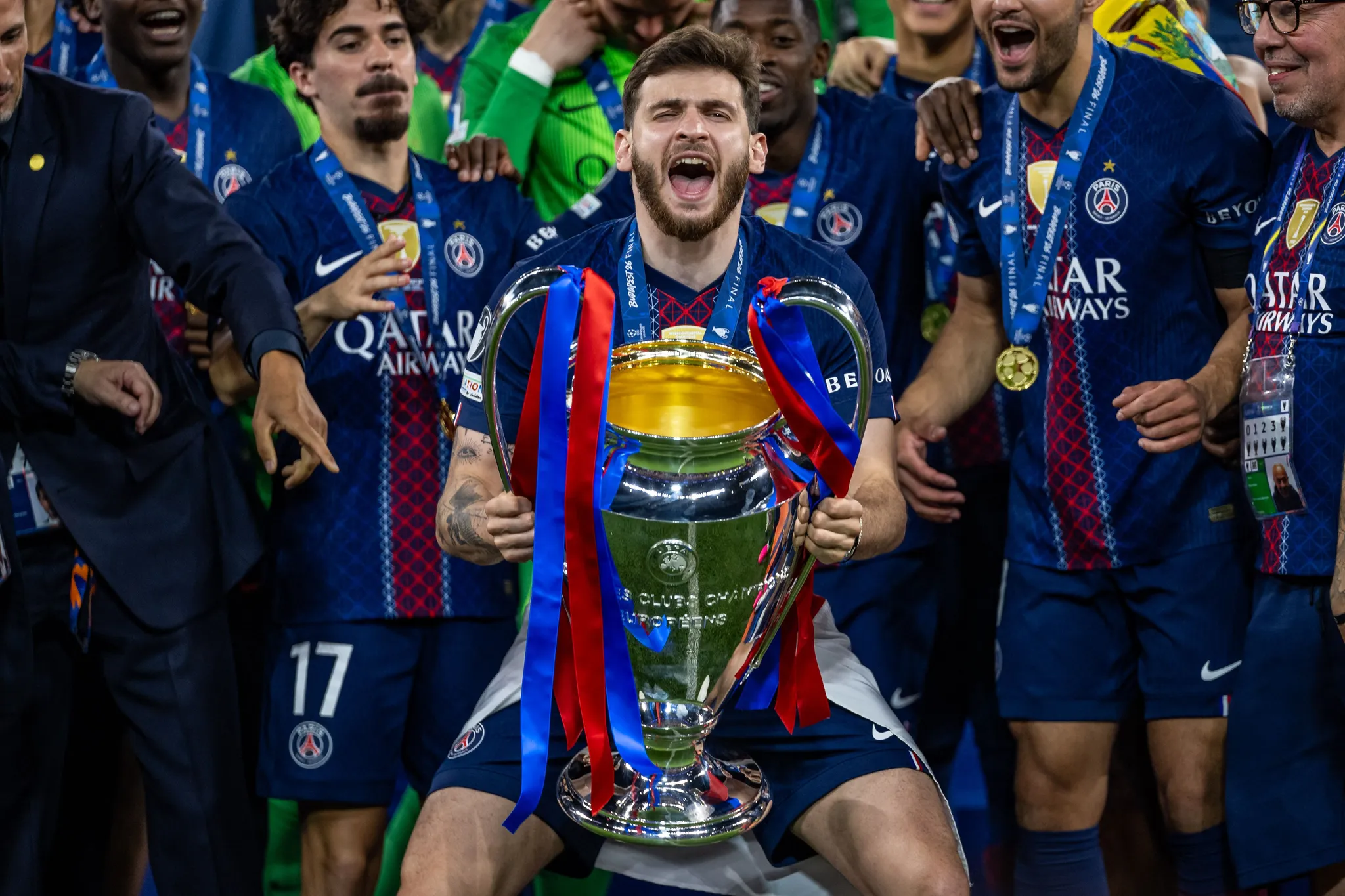 Paris Saint-Germain célèbre son deuxième titre consécutif en Ligue des champions