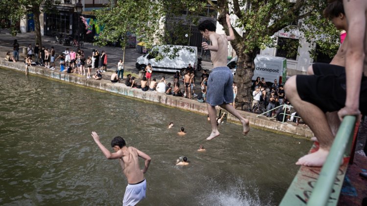 Proposition d&rsquo;encadrement de la baignade dans les canaux parisiens par Jules Pasquier