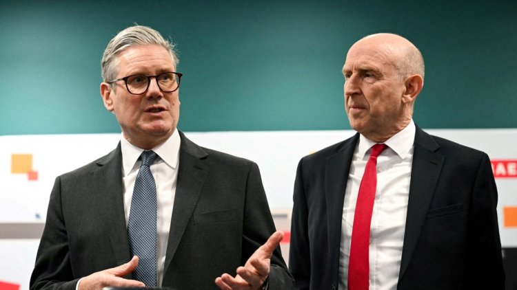 Démission du ministre britannique de la Défense John Healey