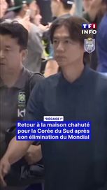 Accueil mouvementé pour la Corée du Sud après son élimination du Mondial