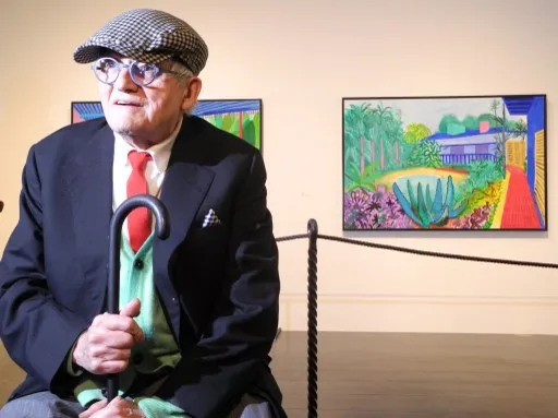 Une rencontre artistique avec David Hockney