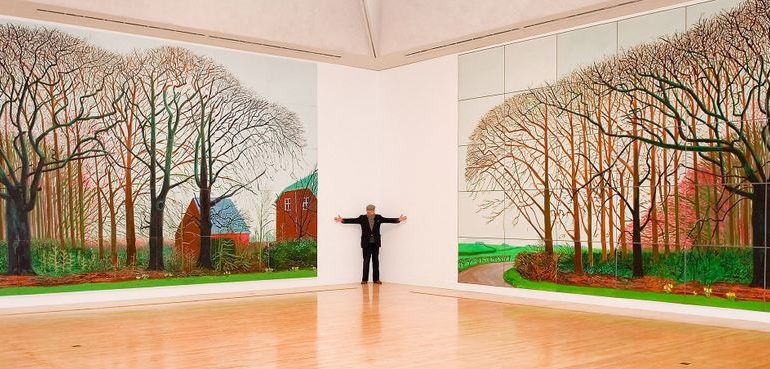 Rappel de la Joie Créative de David Hockney