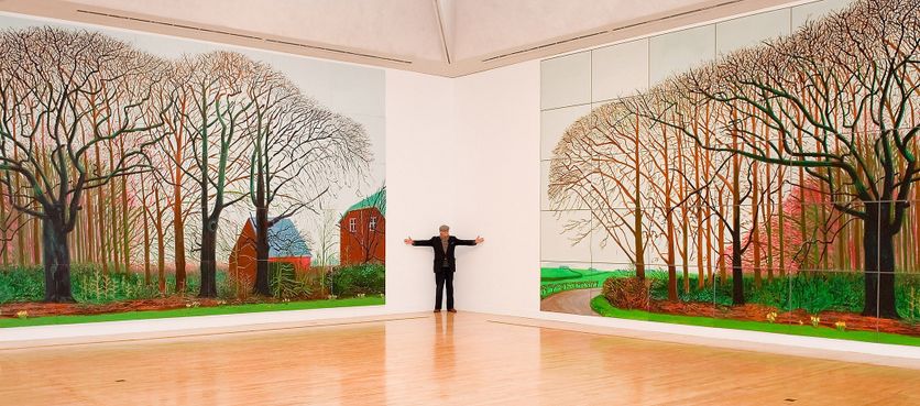 Rappel de la Joie Créative de David Hockney