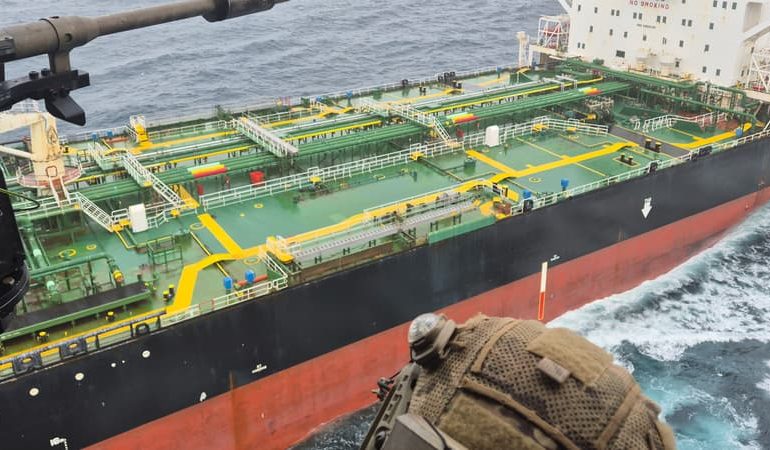 La marine française arraisonne un pétrolier russe sous sanctions