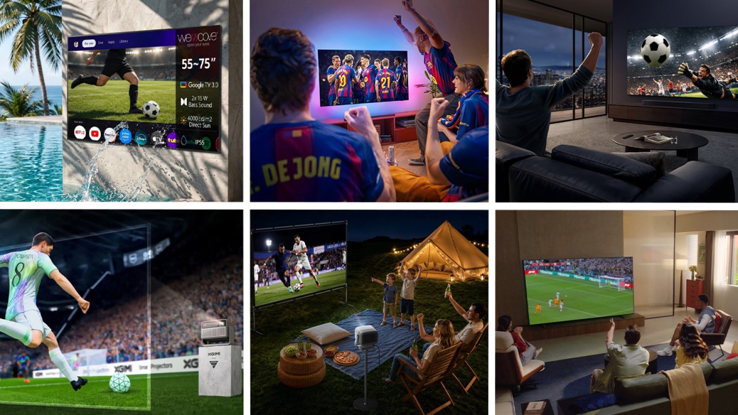 Les options high-tech pour vivre la Coupe du monde en grand