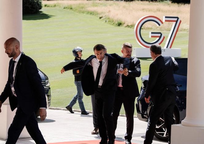 Emmanuel Macron et son Agenda International au G7