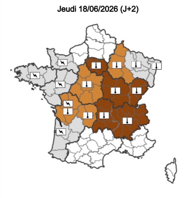 Alerte de Météo-France: Vague de Chaleur et Vigilance Orange