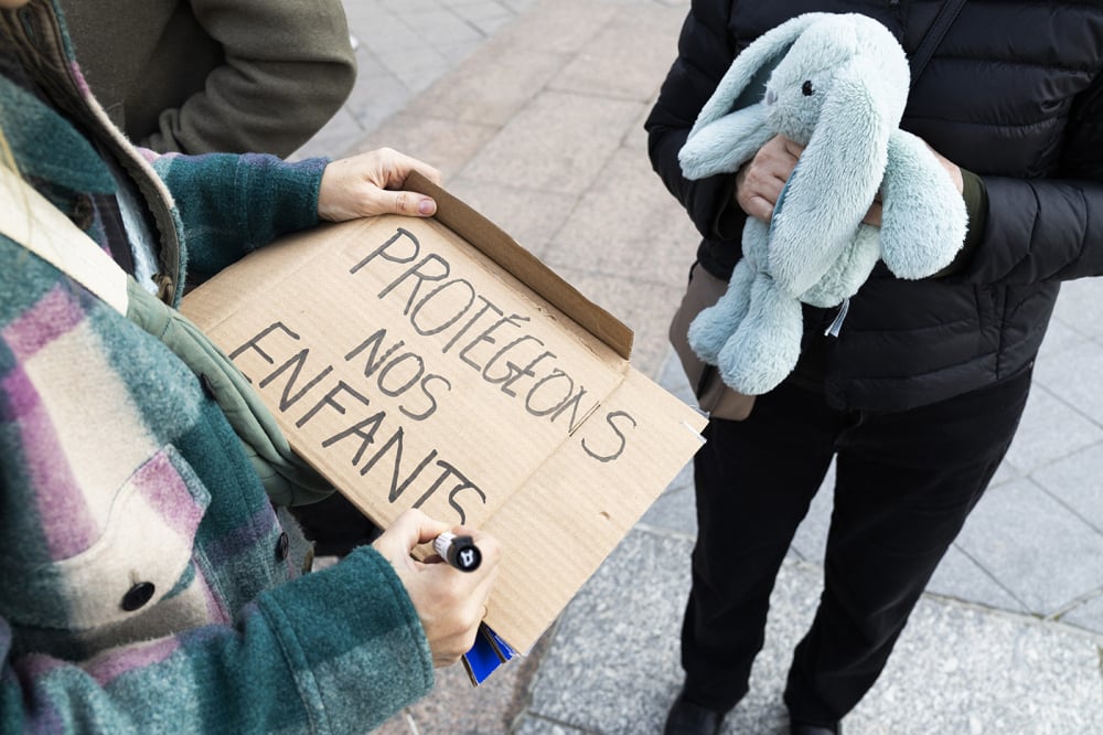 Appel pour une protection accrue des enfants