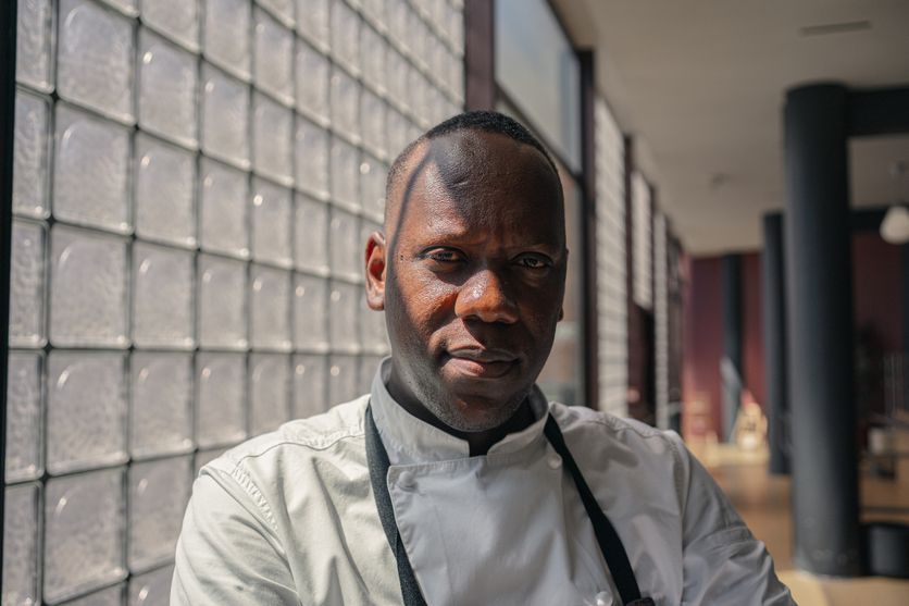 Harouna Sow, chef cuisinier engagé pour les réfugiés