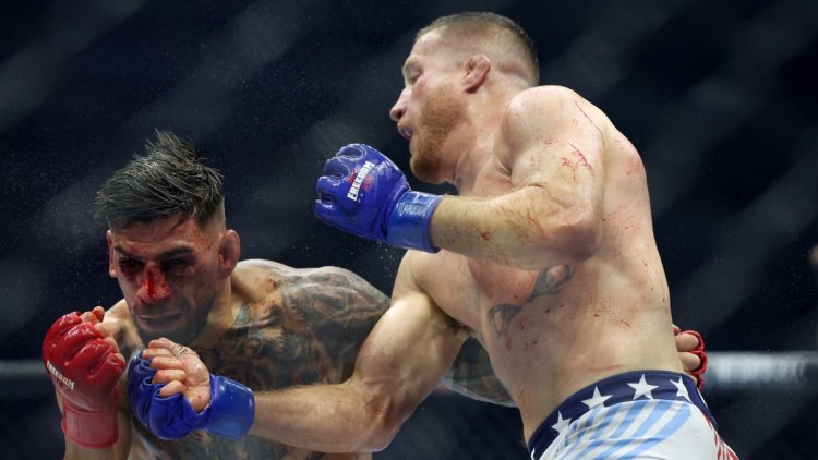 Première défaite pour Ilia Topuria face à Justin Gaethje