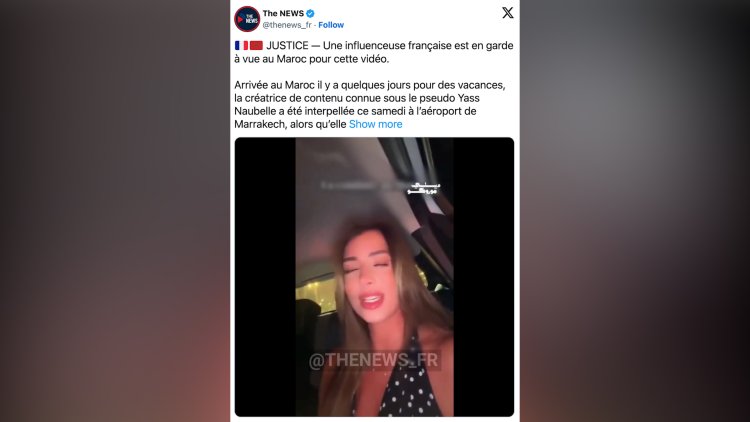 Une influenceuse condamnée pour ses propos au Maroc