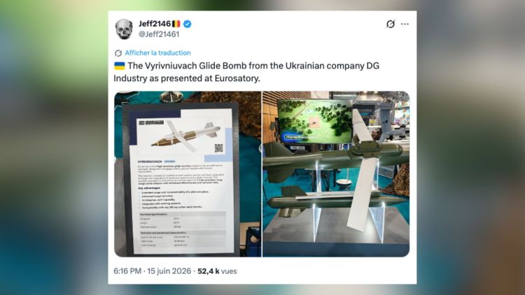 L&rsquo;utilisation de la bombe Vyrivniuvach par l&rsquo;Ukraine