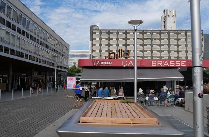 Rénovation de la dalle du Colombier à Rennes