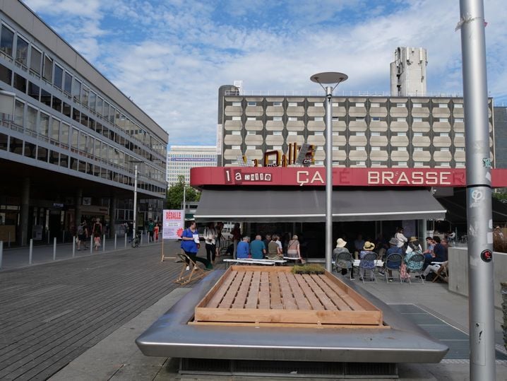 Rénovation de la dalle du Colombier à Rennes