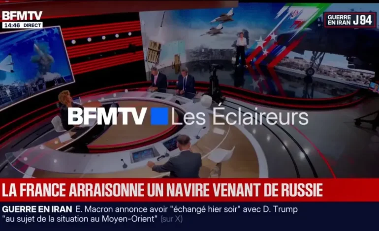 Enquête sur un pétrolier sous sanctions européennes dérouté par la France