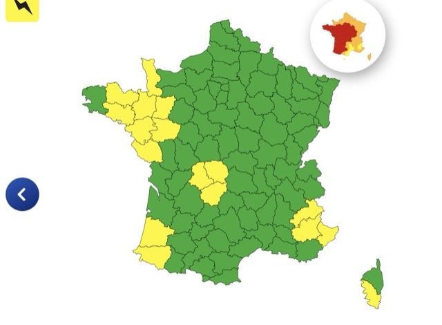 Alerte Météo : Orages et Canicule en France