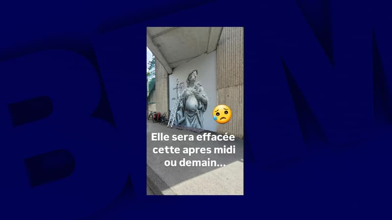 La fresque de Nacle à Besançon bientôt effacée